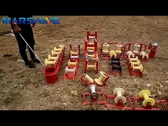 Cáp nhôm bánh xe nylon Skyward góc dây ròng pulley khối với 5kn tải trọng định số